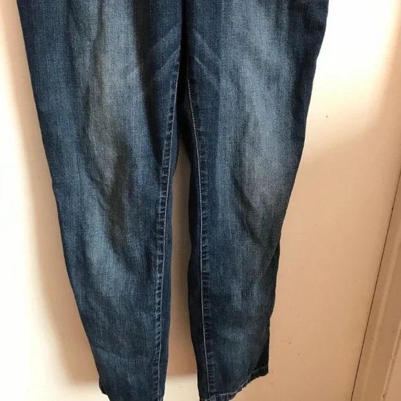 Free People medium Blue Jean Overalls - Picture 8 of 15